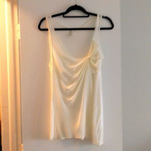 Pretty cream layered top